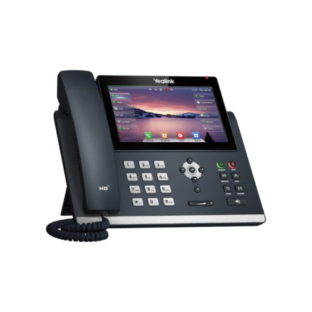 Yealink SIP-T48U IP Phone with 7" Touchscreen, PoE, HD Voice, Black