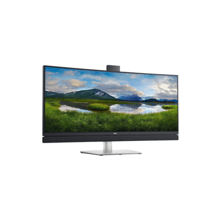 Dell 34″ Video Conferencing Curved Monitor – WQHD IPS Display, USB 3.2 Hub, HDMI & DisplayPort