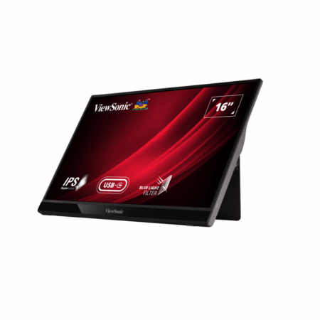 ViewSonic VG1655 – 16” Portable IPS Full HD Monitor (USB-C | HDMI)