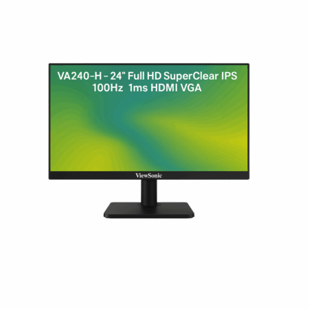 ViewSonic VA240-H – 24” Full HD IPS 100Hz 1ms Monitor (HDMI | VGA)