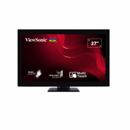 ViewSonic TD2760 – 27” Full HD Touch Monitor (VA | HDMI | DP | VGA | Speakers)