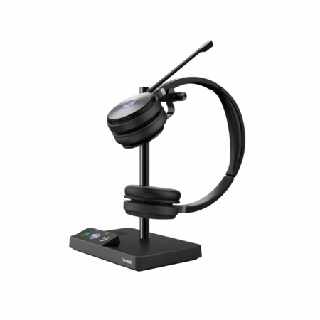 Yealink WH62 DECT Wireless Headset – UC & IP Phone Headset with Mic