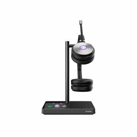 Yealink WH62 Wireless DECT Headset – Teams & Zoom Certified | Noise-Canceling Mic