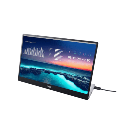 Dell P1424H – 14″ Portable Monitor | FHD IPS, USB-C, LED Backlit