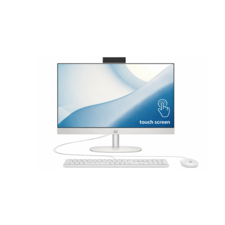 HP AIO 24-CR0126NH All-in-One PC – Intel Core i7-1355U, 8GB RAM, 512GB SSD, 23.8″ Full HD Touch, Windows 11 Pro
