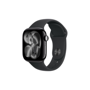 Apple Watch Series 10 GPS 42mm – Jet Black Aluminum Case with Ink Sport Loop