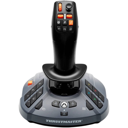 Thrustmaster SimTask FarmStick XBOX Edition, 33 Action Buttons & 1 Hand Throttle, Ambidextrous Design, Mini-Stick, Thumbwheel, Buttons & Triggers, Ecosystem Ready | TM-JSTK-SIMTASK-FARMSTICK-X