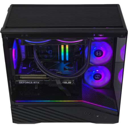 Warzone Beast Gaming PC - AMD Ryzen 7 7800X3D + NVIDIA RTX 5070 12GB - 32GB DDR5 6000MHz RAM + 1TB Gen5 NVMe SSD, Win11 Pro
