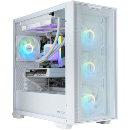 PowerLite Gaming PC - Intel Core Ultra 5 225F, Gigabyte NVIDIA RTX 5060 8GB, 16GB 6000MHz DDR5 RAM, 1TB M.2 PCIe NVMe SSD + 650W PSU