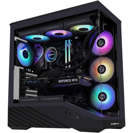 Dominus Gaming PC - AMD Ryzen 9 9950X3D 16 Cores 32 Threads, NVIDIA RTX 5070 Ti 16GB, 32GB DDR5 RAM 6000MHz, 1TB SSD Gen4, 850W Gold PSU, 360mm Liquid Cooler, Wi-Fi + BT