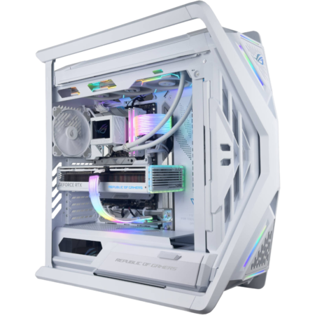 Hyperion Gaming PC - AMD Ryzen 9 9950X3D 16 Cores 13 Threads, NVIDIA RTX 5090 32GB, 32GB DDR5 RAM 6000MHz, 1TB Gen 5 + 2TB Gen 4 SSD, 1000W Gold PSU, 360mm Liquid Cooler, Wi-Fi + BT, Win11 Pro