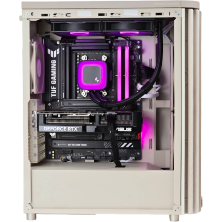 Artisan Craft Gaming PC - Intel Core Ultra 7 265KF 20 Cores & 20 Threads, GeForce RTX 5070 12GB, 32GB DDR5 6000MHz RAM, 1TB SSD Gen4, 750W Gold PSU, 240mm Liquid Cooler, WiFi & BT, Win11 Pro