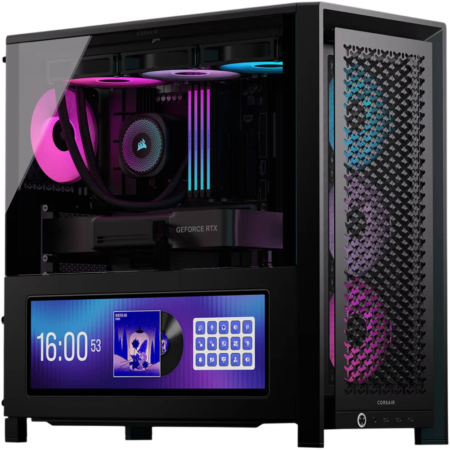 CorsairX Gaming PC - AMD Ryzen 9 9900X3D 12 Cores 24 Threads, NVIDIA RTX 5080 16GB, 32GB DDR5 RAM 6000MHz, 2TB SSD Gen5, 1000W Gold PSU, 360mm Liquid Cooler, Wi-Fi + BT