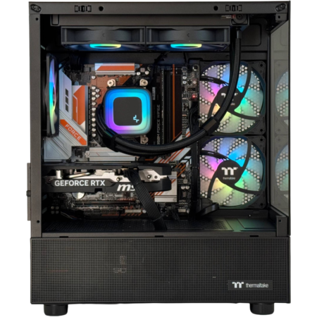 Nitro Gaming PC - AMD Ryzen 5 8400F 6 Cores 12 Threads, NVIDIA RTX 5060 8GB, 16GB DDR5 RAM 4800MHz, 1TB SSD, 650W Gold PSU, 240mm Liquid Cooler, Wi-Fi + BT