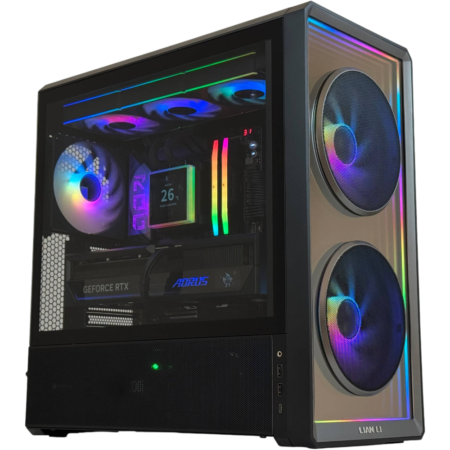Eclipse X Gaming PC - Intel Core Ultra 9 285K 24 Cores 24 Threads, NVIDIA RTX 5080 16GB, 32GB DDR5 RAM 6000MHz, 2TB SSD Gen5, 1000W 80 PLUS PSU, 360mm Liquid Cooler, Wi-Fi + BT