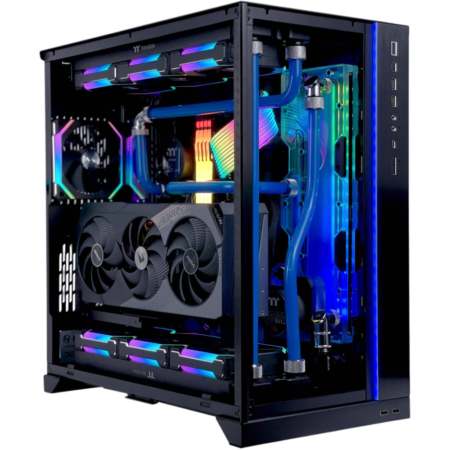 HydraXtreme Gaming PC - Intel Core Ultra 9 285K 24 Cores 24 Threads, NVIDIA RTX 5080 16GB, 32GB DDR5 RAM 7200MHz, 2TB SSD Gen 5, 1000W 80 PLUS Gold PSU, Custom Water Cooled, Wi-Fi + Bluetooth