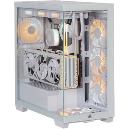 Artic Gaming PC - AMD Ryzen 7 8700F 8 Cores 16 Threads, NVIDIA RTX 5070 12GB, 32GB DDR5 RAM 6000MHz, 2TB SSD Gen 4, 850W 80 PLUS Gold PSU, 360mm Liquid Cooler, Wi-Fi + Bluetooth