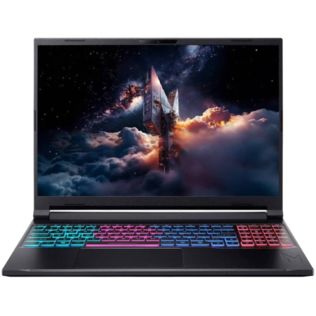Acer Nitro V 16S Gaming Laptop, 16" WUXGA IPS 180Hz Display, Intel Core 9 270H, 16GB RAM, 1TB SSD, NVIDIA GeForce RTX 5070 8GB GPU, English Keyboard, No OS, Black | NH.U29EM.003