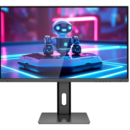 EpicArma Gaming Monitor, 27" IPS Display, FHD (1920×1080) Resolution, 200Hz Refresh Rate, 1ms Response Time, RGB Lighting Stand, 178° Wide Viewing Angle, Black | EA-G27I-BK