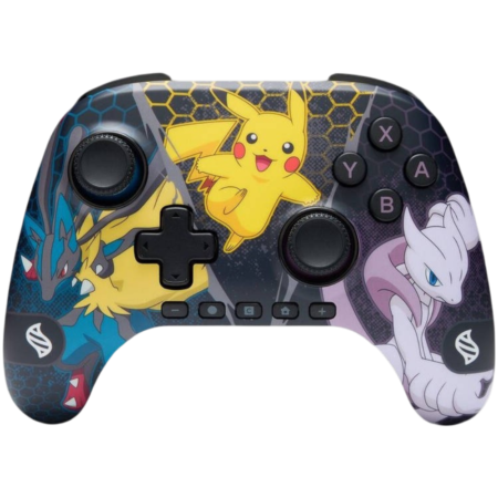 PowerA Advantage Wireless Controller for NSW2, Hall Effects, Mappable Buttons, Pro Controller, C Button, On-board Audio Controls, Lightweight & Comfortable, Pokémon Mega Evolutions | NSGP0549-01V