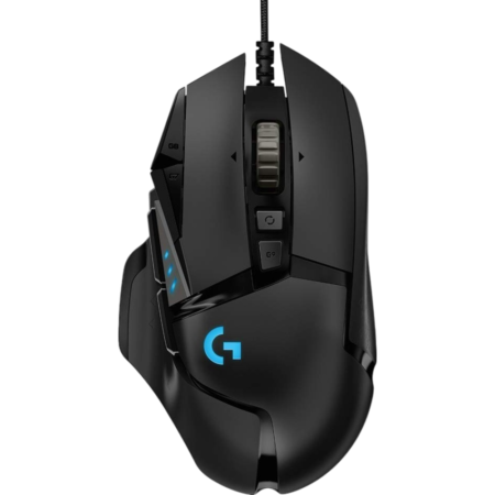 Logitech G502 HERO Gaming Mouse with Sensor (RGB Mice, 16,000 DPI, 11 Programmable Buttons, Laptop PC Computer Mouse, 5 Adjustable Weights, Balance Tuning) | 910-005469 / 910-005474