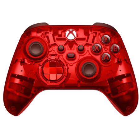 Microsoft Xbox Pulse Cipher Special Edition Wireless Controller, Rubberized Red Grips, Metallic Red Triggers, Bluetooth, 3.5mm Headset Jack, Up to 40 Hours of Battery, Pulse Cipher | P-CIPHER