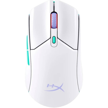 HyperX Pulsefire Haste 2 Core Wireless Gaming Mouse, Up to 12000 DPI, Speed of 300 IPS, 35G Acceleration, Polling Rate Up to 1,000Hz, TTC Gold Switch, White | 8R2E7AA